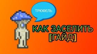 КАК ЗАСЕЛИТЬ ТРЮФЕЛЯ В ТЕРРАРИИ | ГАЙД |npc android|КАК ПОСТРОИТЬ ДОМ ДЛЯ ТРЮФЕЛЯ?|NPC|TERRARIA 1.3!