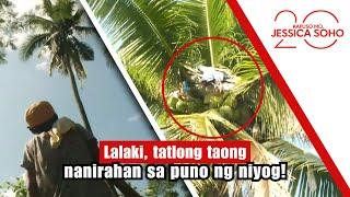 Lalaki, tatlong taong nanirahan sa puno ng niyog! | Kapuso Mo, Jessica Soho