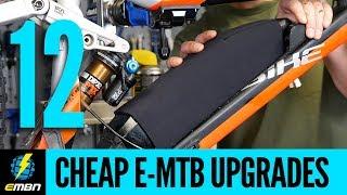 12 Incredibly Cheap E-MTB Upgrades| E-Bike Modifications