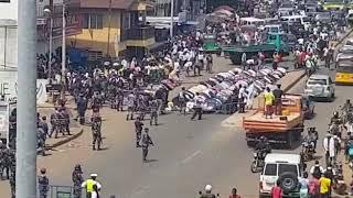 Why this is happening in Sierra Leone at this time?