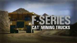 F Series Cat® Mining Trucks Deliver Lowest Cost Per Ton