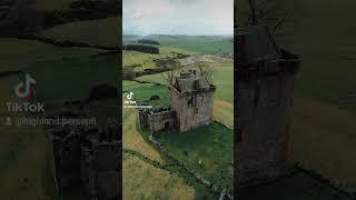 Exploring Balvaird Castle.. Perth, Scotland #drone #adventure #ancienthistory