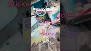 My Bible journaling collection!  #BibleJournaling #shorts #BibleStudyTools #biblejournal