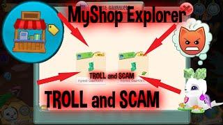 MYSHOP EXPLORER TROLLS AND SCAMS + How to AVOID Them | Animal Jam