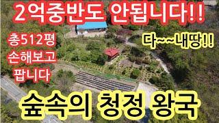 *대폭락 손해보고 팝니다*주택수 포함 안됩니다!!관리사인허가!!정말말되안되는금액으로 팝니다.최종가2억2천5백깍지말아주세요.피톤치드,멋진조경수,조경석꽁짜!! 충주 살미면 250421