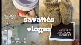 SAVAITĖS VLOGAS / TYRIMAI IR GENDER REVEAL  #dailyvlog #vlog