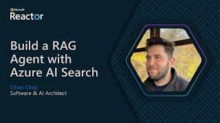 Build a RAG Agent with Azure AI Search