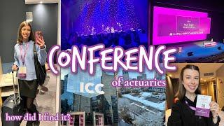 ACTUARIAL CONFERENCE DEBUT (IFoA GIRO 2024 vlog in Birmingham)