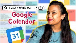 How To Use Google Calendar | How To Schedule | Raw Moments With Reena