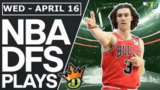 DraftKings NBA DFS Picks Today (4/16/25) | NBA DFS ConTENders