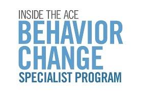 Behavior Change Specialist Program