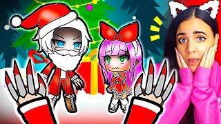  SANTA CLAWS  Gacha Life Mini Movie Christmas Horror Story Reaction