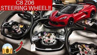 C8 CORVETTE Z06 STEERING WHEEL LEAKED! Is the C8 already in production and being tested?