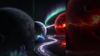 Drift Through Space | 5 Cosmic Worlds with Relaxing Music [4K]