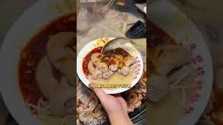 成都街头开了100多年的肥肠粉，狂吃6个节子一共花了37 #路边摊美味