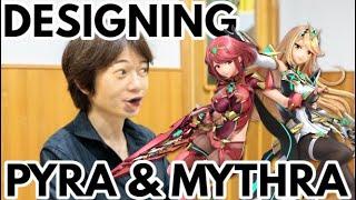 Sakurai when designing Pyra & Mythra