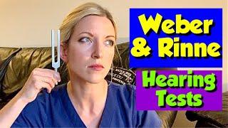 How to Perform the Weber & Rinne Hearing Tests | Clinical Examination Skills