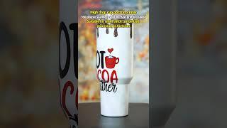 360-degree seamless printing, customized car thermos cup #nocai #uvprinterfactory #printing #uvprint