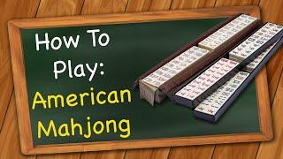 How to play American Mahjong