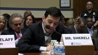 Martin Shkreli takes the Fifth (C-SPAN)