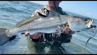 Tearing up Speckled Trout with Captain Josh Wagner At Baffin Bay