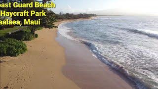 Aerial drone video and view at Coast Guard Beach/Haycraft Beach Park.