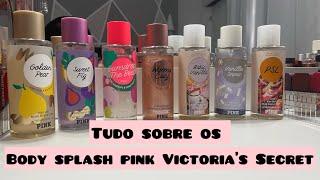 MINHA COLEÇÃO DE BODY SPLASH IMPORTADOS PINK