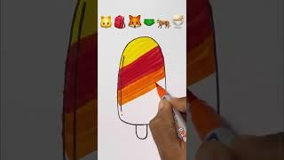Satisfying creative art 🩲#drawing #creativeartemoji #trending #coloring #art #shortsfeed