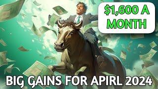 BIG Dividends & Options Trading Gains For April 2024