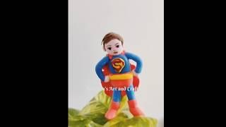 Caly Superman #shorts #suvenya #diy #trending #viral #kyalogetum #viral #art