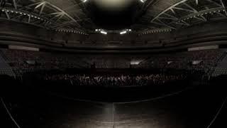 Virtual Reality (VR) Public Speaking Practice Stage: Audience of 1000s in a stadium