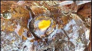 Crystal growing, real agate mining. The most powerful crystals. crystal finding videos