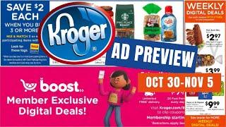 *Exclusive Coupons* Kroger Ad Preview for 10/30-11/5 | Mega Sale, 5x Weekly Digitals, & MORE