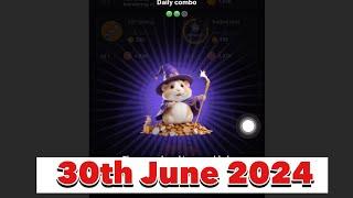 How To UNLOCK 30th June Hamster Daily Combo Cards Today  and CLAIM your 5MILLION HAMSTER COIN