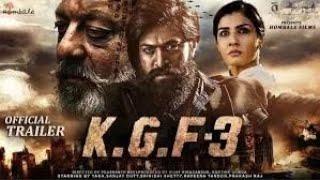 The of the third installment in the KGF franchise is K.G.F: Chapter 3. The movie is an action, crime