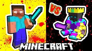 Herobrine Vs. Abyss Walker King in Minecraft