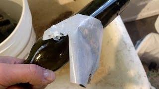 Removing Labels from Wine Bottles - Easy Tricks