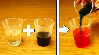 Magic Science:  How to change a liquid colour |  Experiments at Home