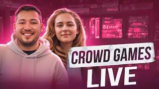 Crowd Games LIVE | В гостях Король Татьяна и Исимов Джамиль