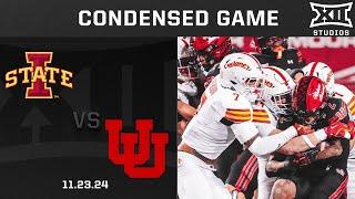 #22 Iowa State vs. Utah Condensed Game | 2024 Big 12 Football