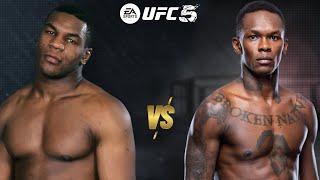 UFC 5 MIKE TYSON VS. ISRAEL ADESANYA FOR THE UFC HEAVYWEIGHT CHAMPIONSHIP BELT!