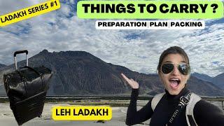 Ladakh Trip Packing List 2024 | What Clothes To Carry On Leh Ladakh Trip 2024 | Travel With Afiya️