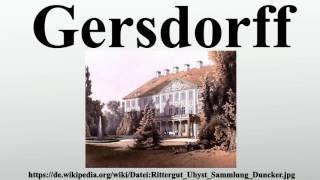 Gersdorff