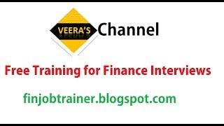 4.Finance Interview Questions and Answers - GDP, Recession, Inflation..etc