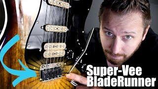 Building A Strat-Tele Hybrid! - Super-Vee BladeRunner Demo!
