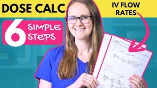 ACE Your IV Flow Rate Dosage Calculations | IV Drip Rate Practice Problems