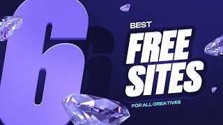 Best 6 FREE Hidden Gem Sites for Graphic Designers! (2024)