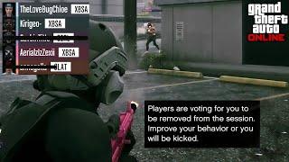 GTA Online: Battling 3 Tryhards/They Ended Up Kicking Me