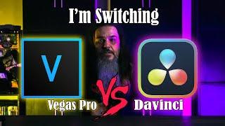 I'm Switching...Vegas Pro To Davinci Resolve: Here's Why!