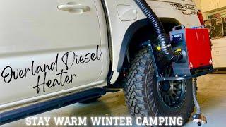 Diesel Heater For Winter Rooftop Tent Camping | FIVE Modifications | VEVOR